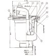 画像2: D-6464用縦型洗濯機パン用排水トラップ　【A5】D-ＹT (2)